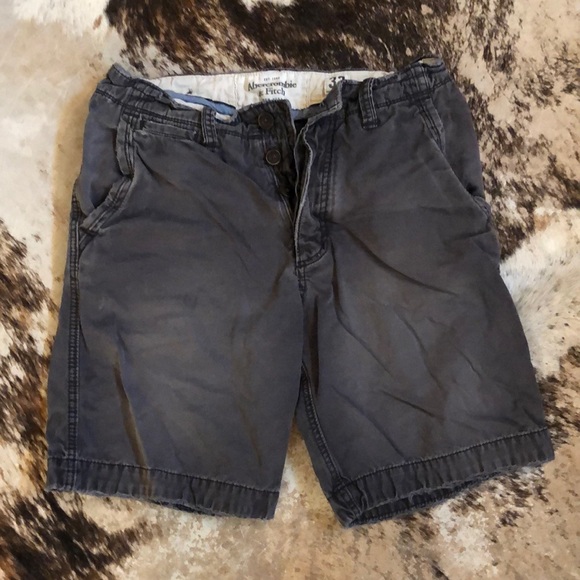 Abercrombie & Fitch Other - Abercrombie Grey Blue Shorts